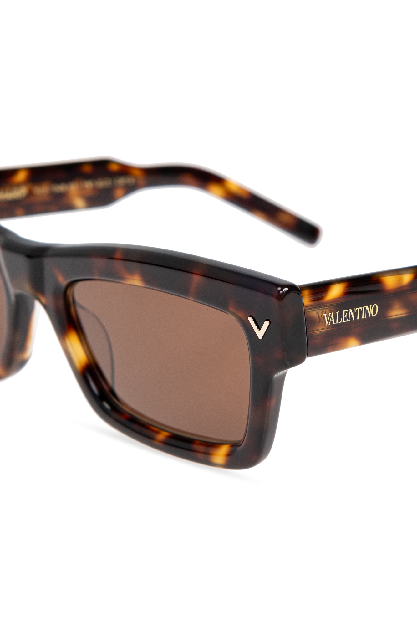 VALENTINO 長方形フレムサンクラス VLS111C580 0 Valentino Eyewear Sunglasses | Men's Accessorie | Vitkac